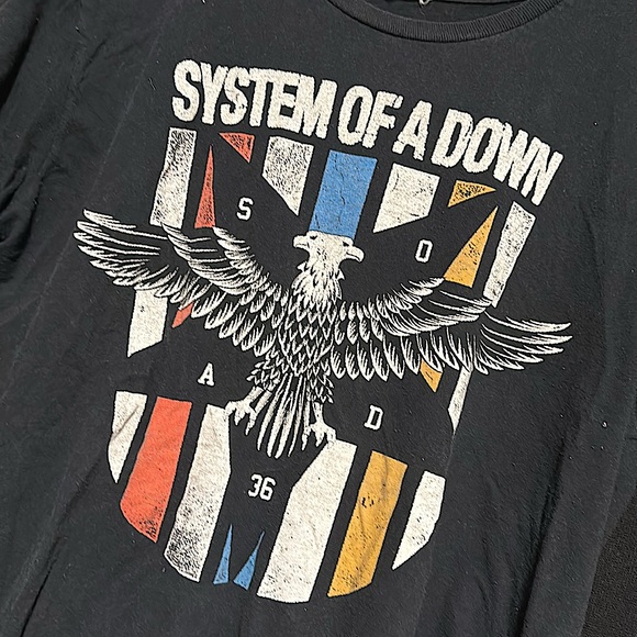 Bay Island Sportswear Medium System of a Down Tee shirt - Picture 3 of 3